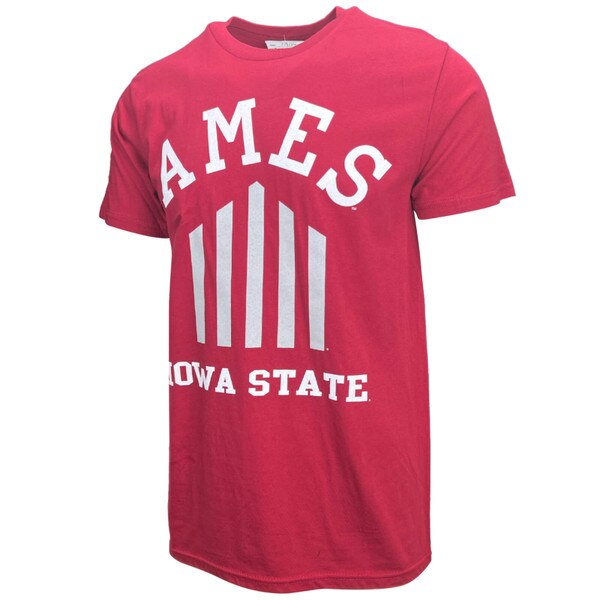 CI Sport Ames 5 Bar Cardinal Short Sleeve T-Shirt